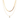 D Letter Layered Necklace