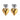 18k-plated-two-tone-duo-heart-drop-studs-set-of-2
