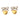two-tone-bow-heart-earrings