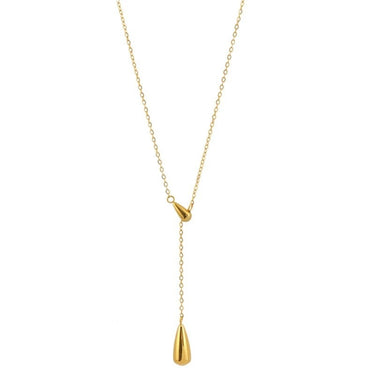 aureum-teardrop-lariat-necklace-18k-plated