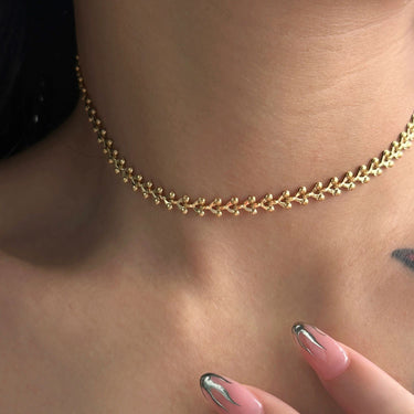 laurel-wreath-chain-necklace-18k-plated