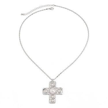 Meya Cross Silver Pendant