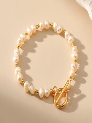 Margot Pearl Bracelet | 18K Plated