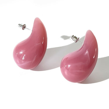 marbled-teardrop-studs