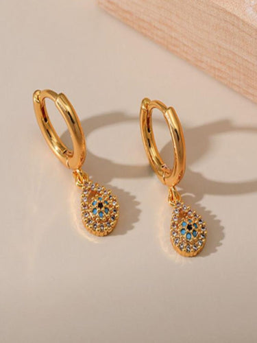 Cleo Evil Eye Drops | 18K Plated