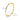 Gold bamboo Bangle size
