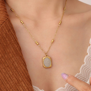 florescence Mirror Pendant