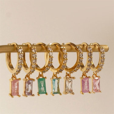 Maria Zircon Drops | 18K Plated