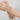 18k rhodium plated silver toned bracelet
