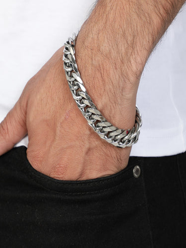 Mens Jacob 14mm Thick Link Chain Bracelet