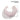 Vona Thick Oversized Cuff Bracelet light pink size