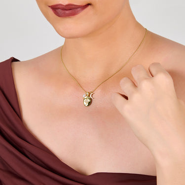 Star and Moon Pendant | 14K Plated