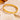 Gold Zircon Bangle Aquastreet