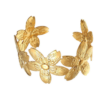mye-floral-cuff-bracelet-18k-plated