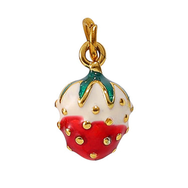 half-white-strawberry-charm