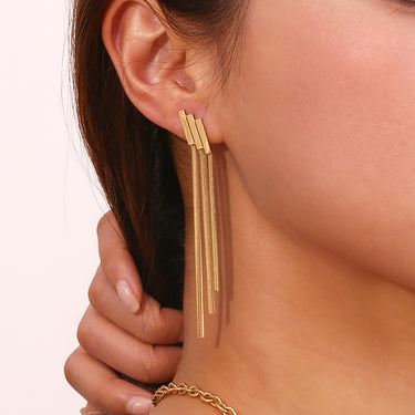 Glam Tassel Drops | 18K Plated