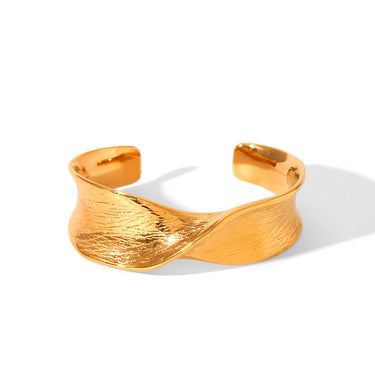 Aurea Wave Cuff Bracelet
