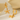 Golden Starfish Earrings
