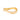 Valie Wavy Open Bangle Bracelet - gold
