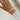 Valie Wavy Open Bangle Bracelet - gold image