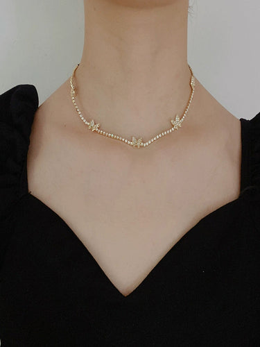 Bellz Butterfly Necklace | 18K Plated