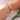 Anti Tarnish Heart Zircon Bracelet by Aquastreet