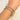 Gold and Silver Cubic Zirconic Bracelet by Aquastreet