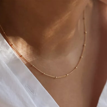 Dotted Chain Necklace