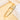 Gold Clover Nail Bangle by Aquastreet