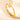 18k Gold Clover Nail Bangle by Aquastreet