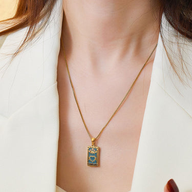 The Empress Tarot Pendant | 18K Plated