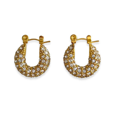 1.4cm Stardust Hoops Earring