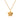 Floral Zircon Pendant