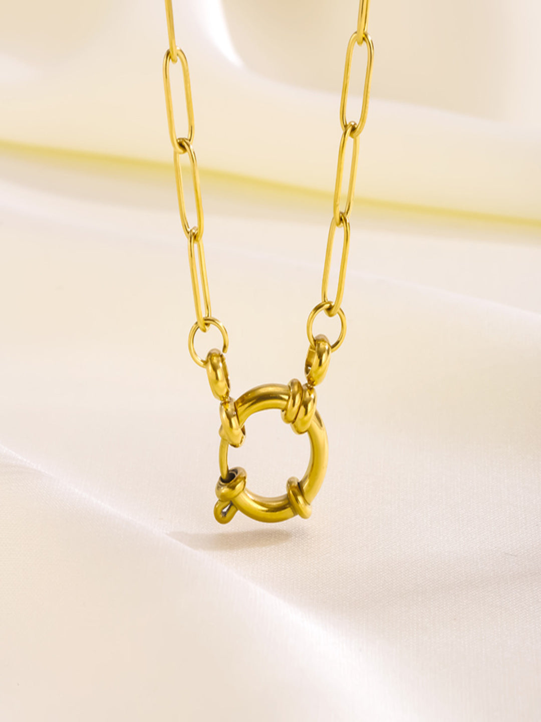 Link Chain Necklace | 18K Plated