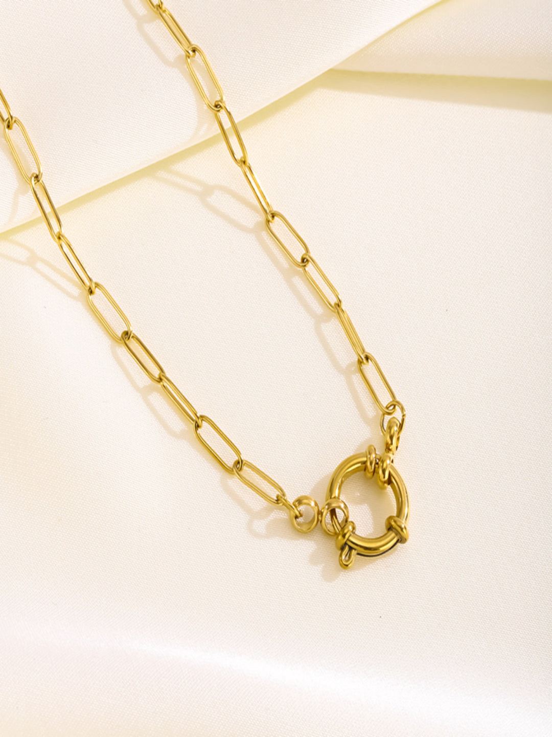 Link Chain Necklace | 18K Plated