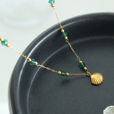 Maris Shell Pendant  | 18K Plated