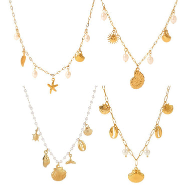 Pearl Sea Charm Necklace collections by Aquastreet