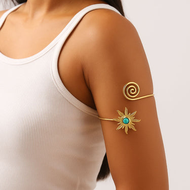 Spiral-star-arm-cuff