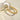 Best Gold & Silver Heart Zircon Bracelet by Aquastreet
