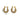 1.4cm Stardust Hoops Earring size