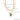 Mens Freya Shell Layered Necklace Green