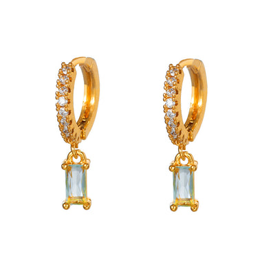 Maria Zircon Drops | 18K Plated