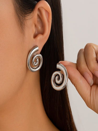 Alba Spiral Studs