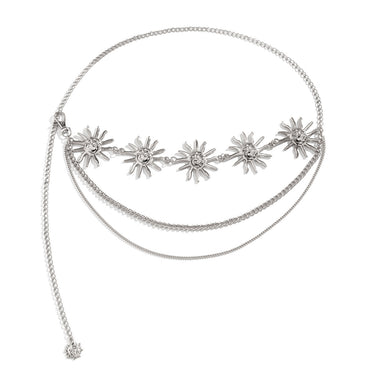 Smiling Sun Layered Waist Chain