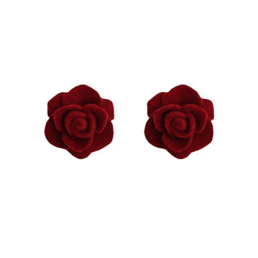 Rosy Bloom Pop Studs