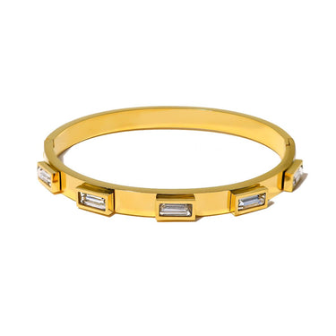 Roxi Bold Zircon Bracelet | 18K Plated