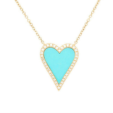 Heart Stopper Pendant | 18K Plated