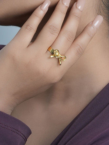 Bow Ring | 18K Plated