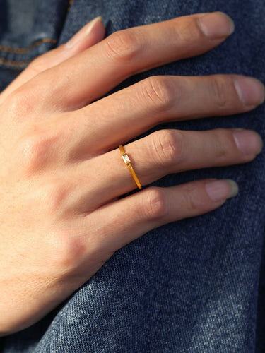 Sorelle Zircon Ring | 18K Plated