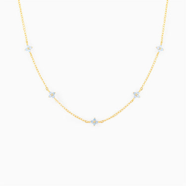 Bloom Bae Floral Necklace | 18K Plated